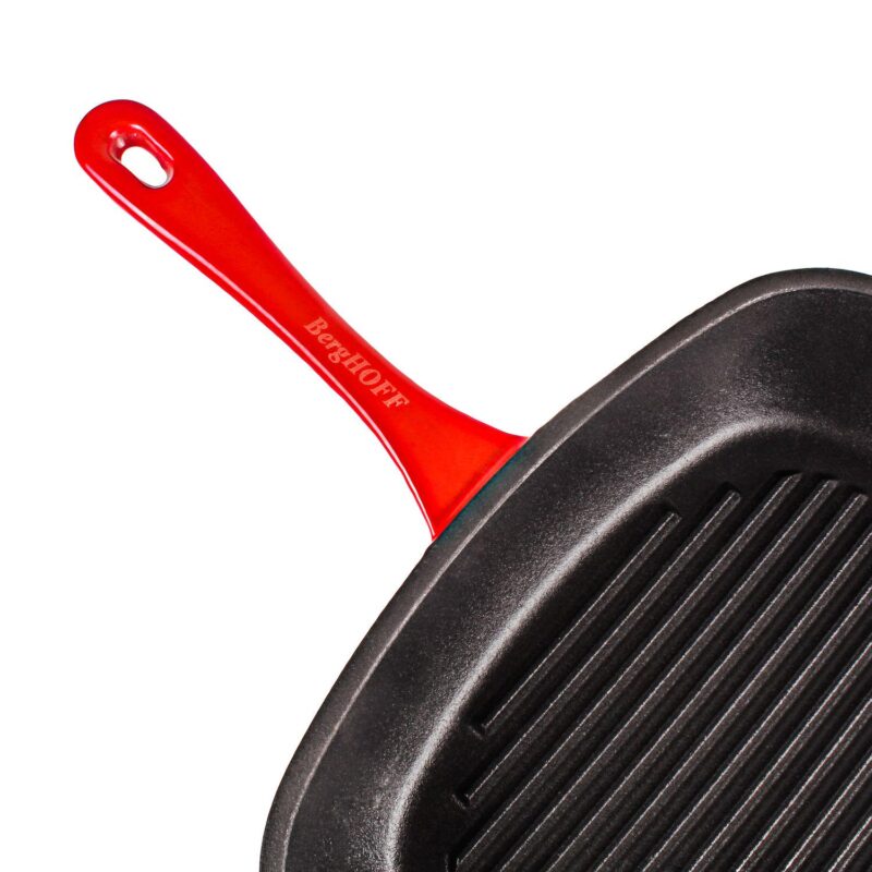 BergHOFF Neo 3-pc. Cast-Iron Dutch Oven and Grill Pan Set - Image 7