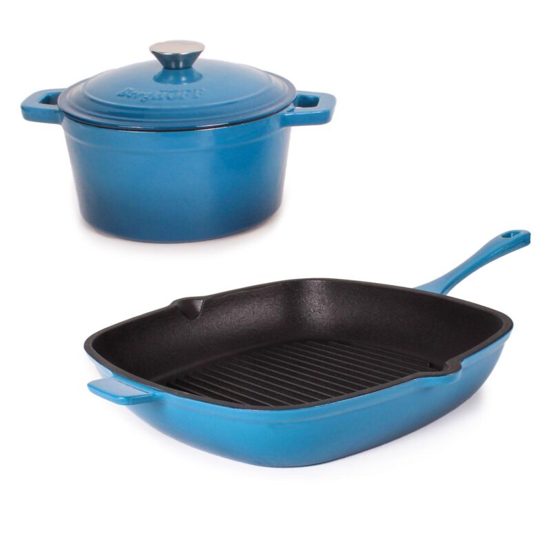 BergHOFF Neo 3-pc. Cast-Iron Dutch Oven and Grill Pan Set - Image 14