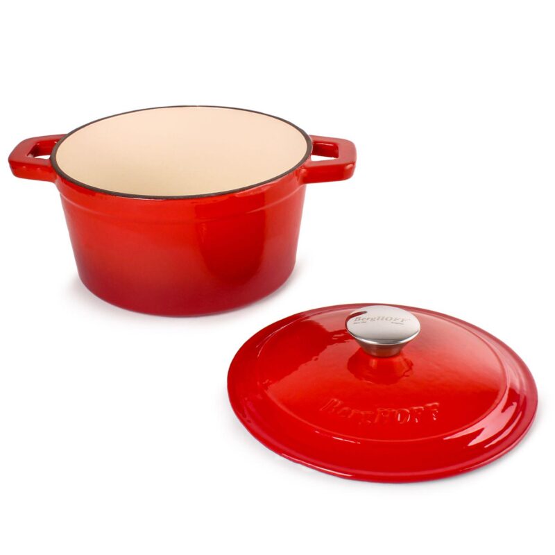 BergHOFF Neo 5-pc. Cast-Iron Dutch Ovens and Frypan Set - Image 7