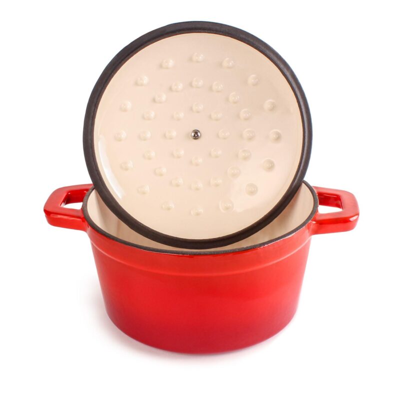 BergHOFF Neo 5-pc. Cast-Iron Dutch Ovens and Frypan Set - Image 6