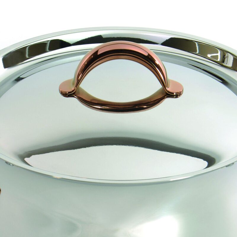 BergHOFF Ouro Gold 18/10 Stainless Steel 9.5  Stockpot with Lid - Image 6