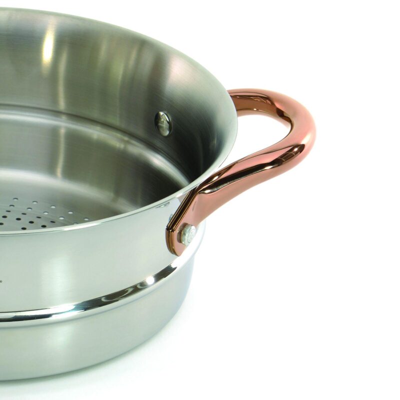 BergHOFF Ouro Gold 3 pc 18/10 SS Steamer Set - Image 5