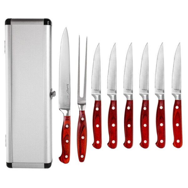 BergHOFF Pakka 8-pc. Steak Knife and Carving Set