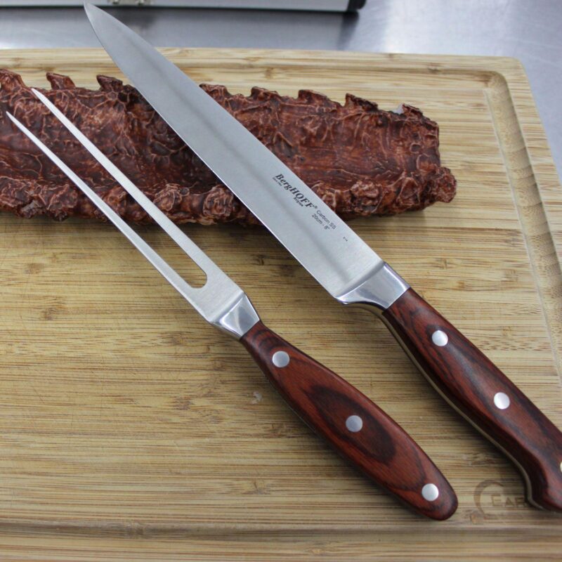 BergHOFF Pakka Wood 7-Piece Stainless Steel Steak and Carving Knife Set - Image 10