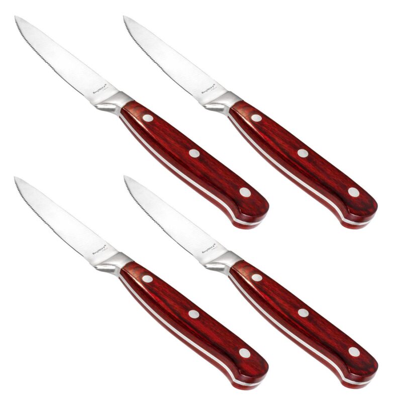 BergHOFF Pakka Wood 7-Piece Stainless Steel Steak and Carving Knife Set - Image 12