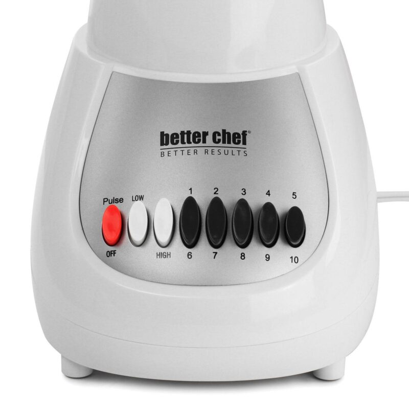 Better Chef 10 Speed 350 Watt Glass Jar Blender - Image 4