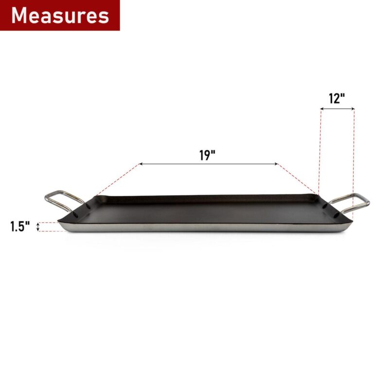 Better Chef 19-Inch Cast Aluminum Double Griddle - Image 5
