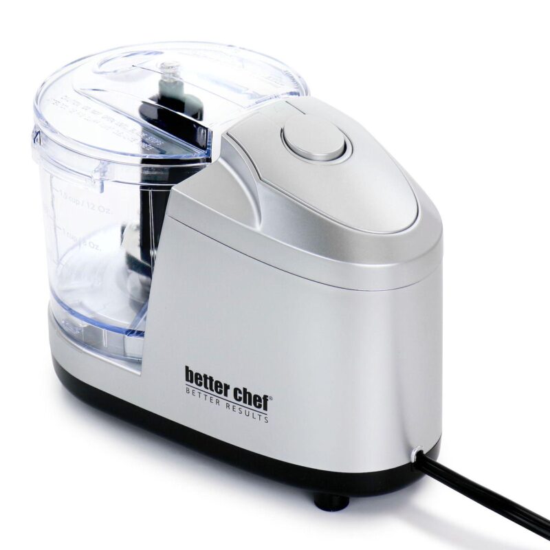Better Chef 1.5 Cup Safety Lock Compact Chopper in Silver - Image 3