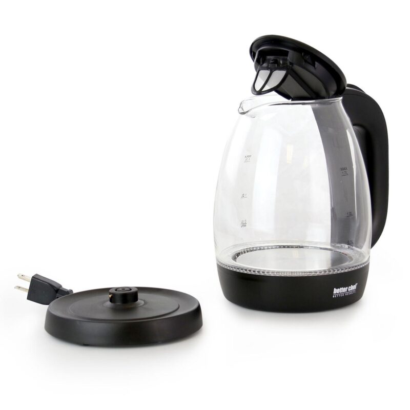 Better Chef 1.7l Cordless Electric Glass Tea Kettle - Image 5