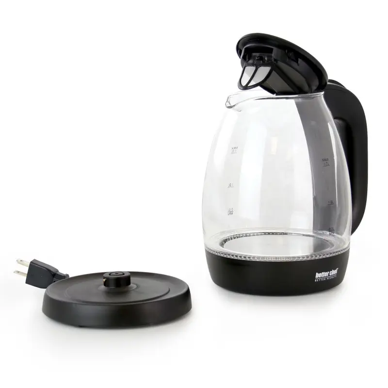 Better Chef 1.7l Cordless Electric Glass Tea Kettle - Image 5