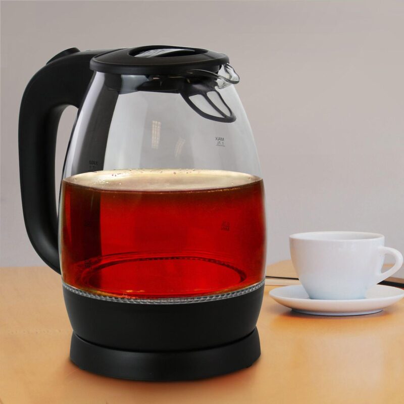 Better Chef 1.7l Cordless Electric Glass Tea Kettle - Image 4