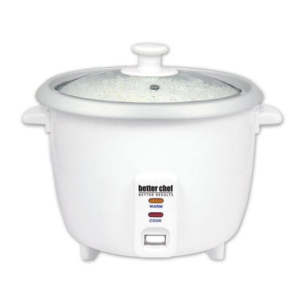 Better Chef 5-Cup Rice Cooker with Food Steamer