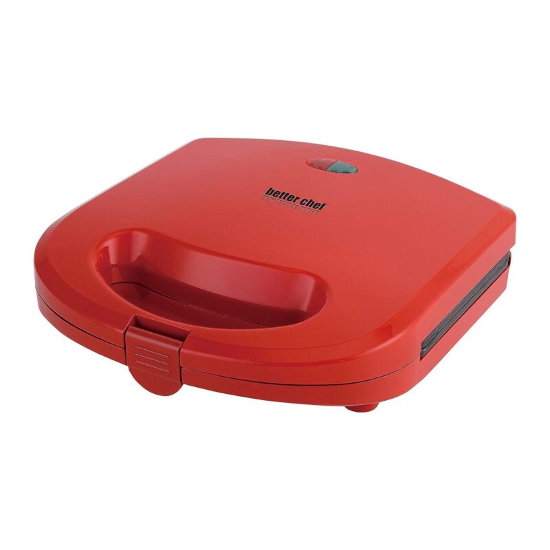Better Chef Electric Nonstick Waffle Maker in Red - Image 2
