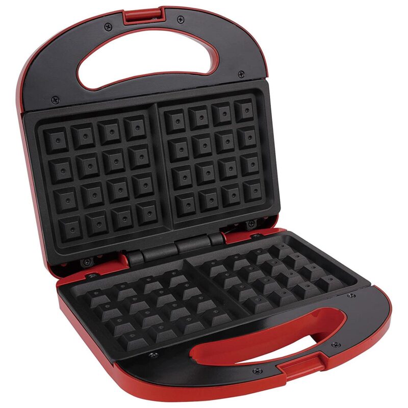 Better Chef Electric Nonstick Waffle Maker in Red - Image 3