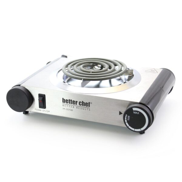 Better Chef Stainless Steel Dual Electric Burner