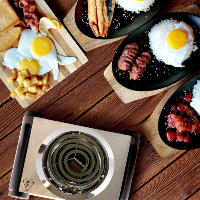 Better Chef Stainless Steel Dual Electric Burner - Image 4