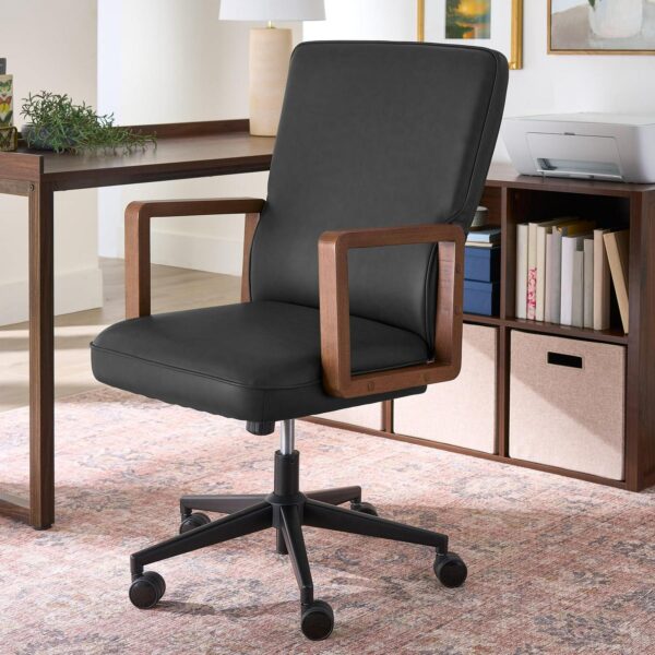 Better Homes and Gardens Ezra Office Chair, Black