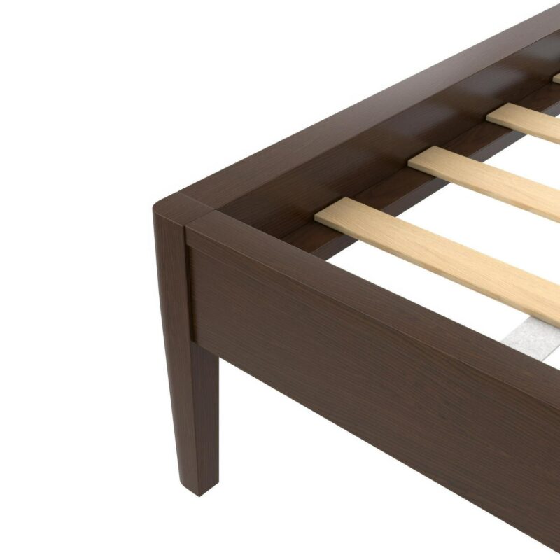 Better Homes and Gardens Ezra No Tool Bed, Queen, Walnut Finish - Image 13