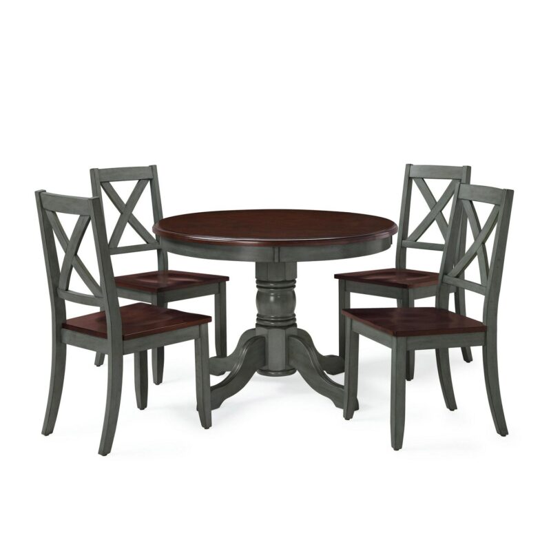 Better Homes and Gardens Cambridge Place Dining Table, Blue and Mocha Finish - Image 7