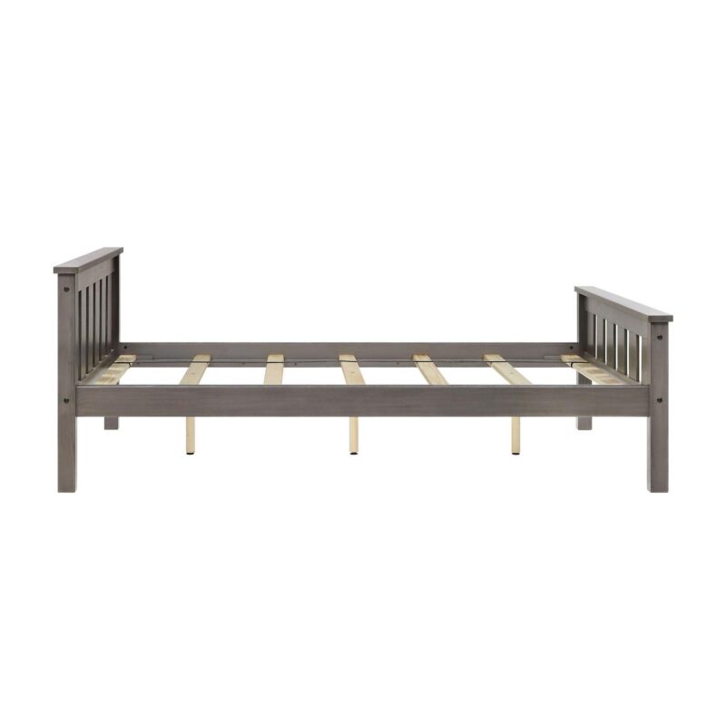 Better Homes and Gardens Kane Wooden Platform Bed, Full Size, Gray - Image 10
