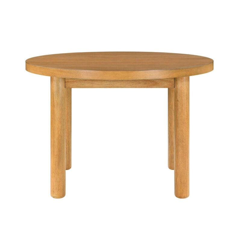 Better Homes and Gardens Adlin 39.125  Round Dining Table, Light Honey - Image 6