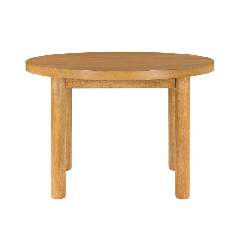 Better Homes and Gardens Adlin 39.125  Round Dining Table, Light Honey - Image 6