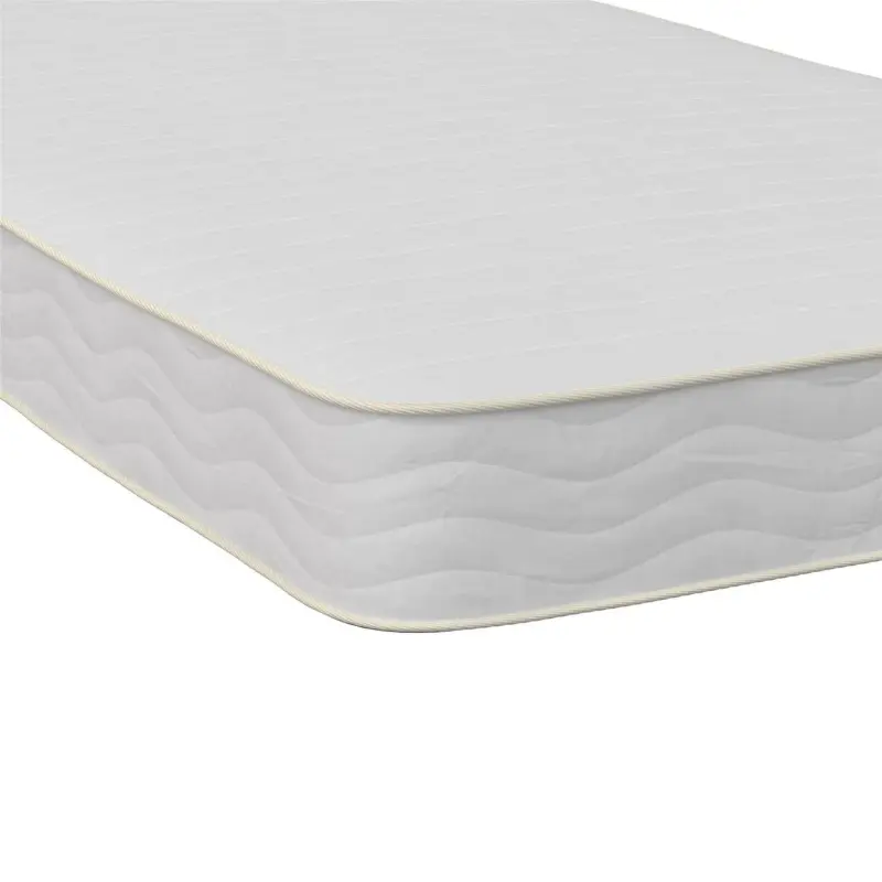 Better Homes and Gardens Leighton Bed Frame with Signature Sleep Tranquil 8-Inch Pocket Spring Mattress, Twin, White - Image 24