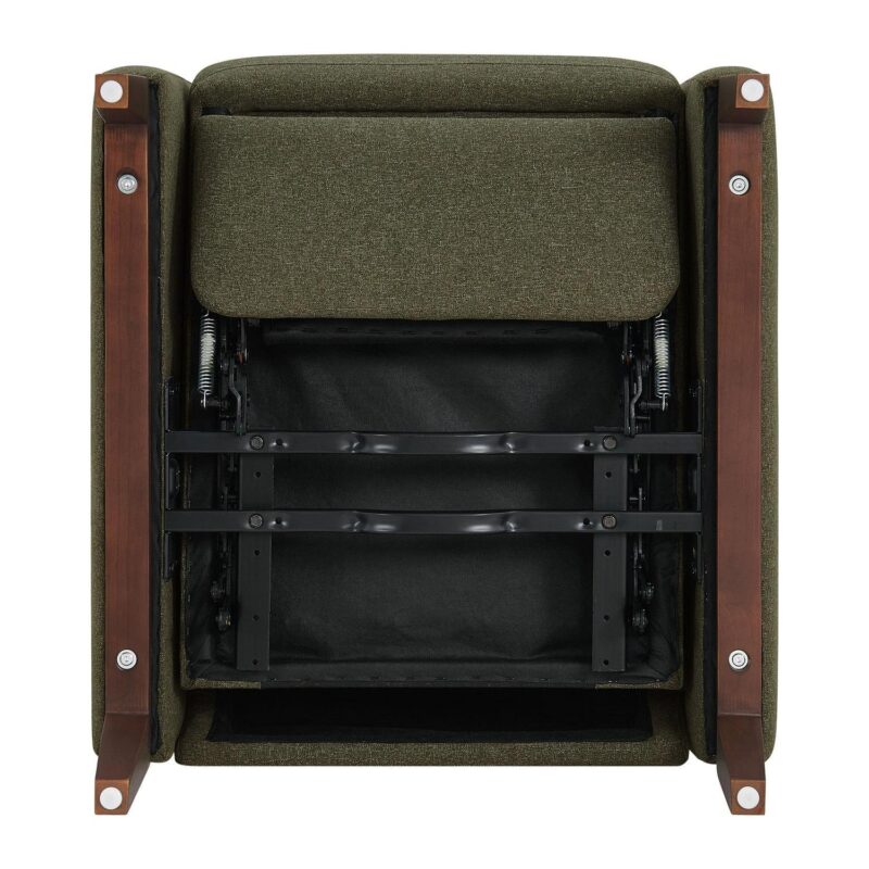 Better Homes and Gardens Reading Push Back Recliner, Olive - Image 10