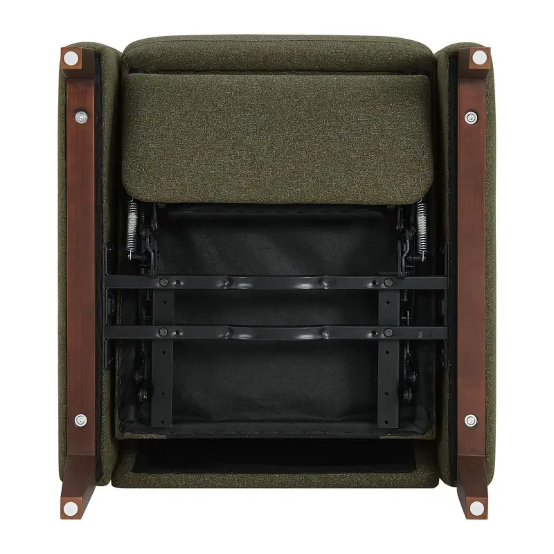 Better Homes and Gardens Reading Push Back Recliner, Olive - Image 10
