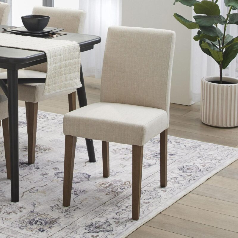 Better Homes and Gardens Canton Dining Chair, Tobacco Oak, 2 Pack - Image 8