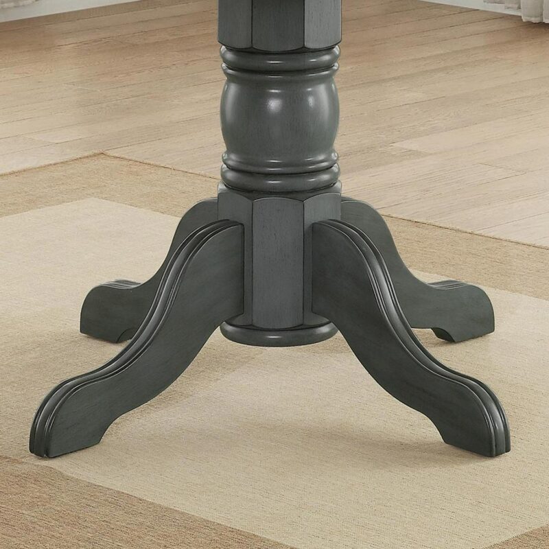 Better Homes and Gardens Cambridge Place Dining Table, Blue and Mocha Finish - Image 4