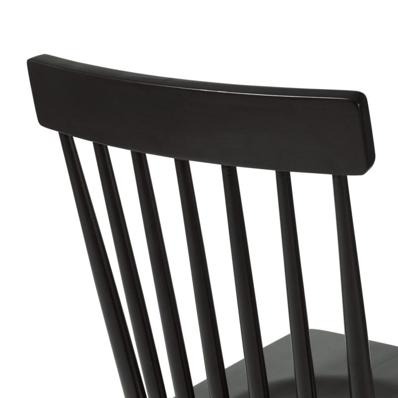Better Homes and Gardens 2-Pack Indoor Black Gerald Dining Chairs - Image 5