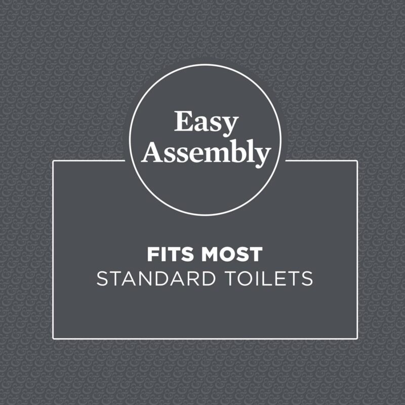 Better Homes and Gardens 26  W over the Toilet Space Saver Shelves, for Adult and Kid Toiletries, Gray - Image 9