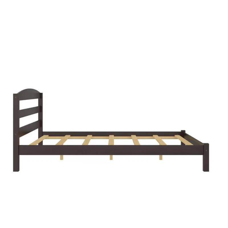 Better Homes and Gardens Leighton Solid Wood Platform Bed Frame, Full, Espresso - Image 7