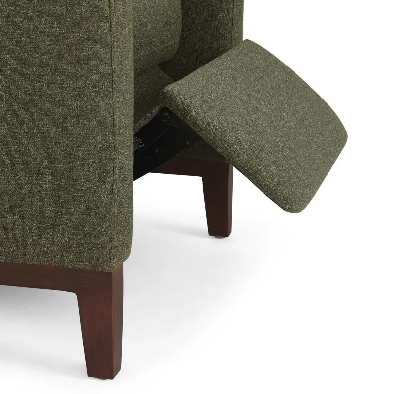 Better Homes and Gardens Reading Push Back Recliner, Olive - Image 13