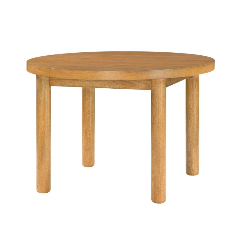 Better Homes and Gardens Adlin 39.125  Round Dining Table, Light Honey - Image 7