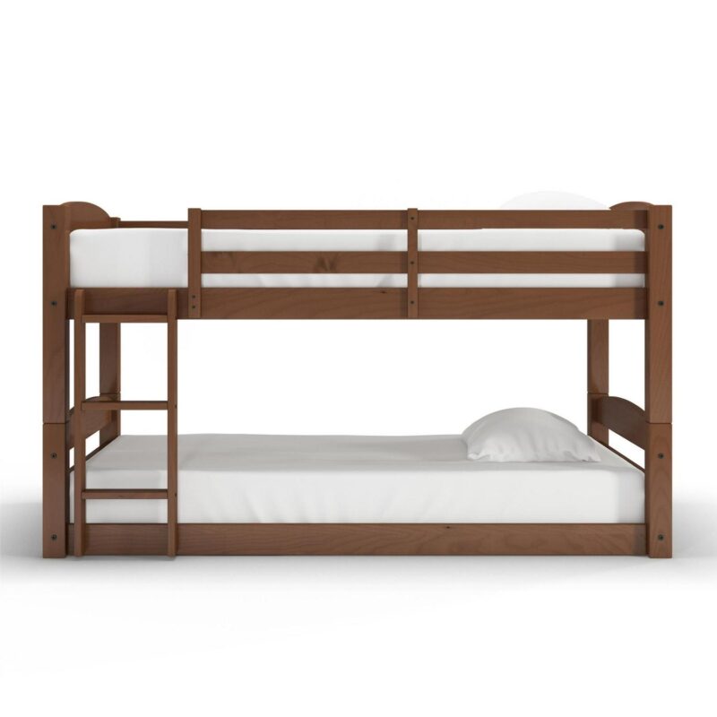 Better Homes and Gardens Tristan Twin-over-Twin Convertible Floor Bunk Bed, Mocha - Image 11