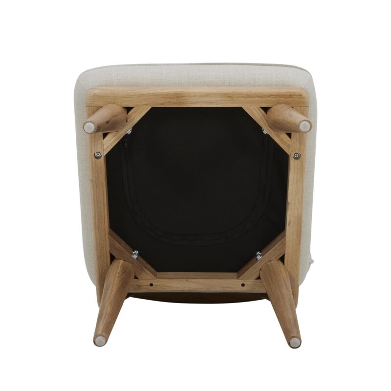 Better Homes and Gardens Springwood Slipper Chair, Light Honey - Image 3