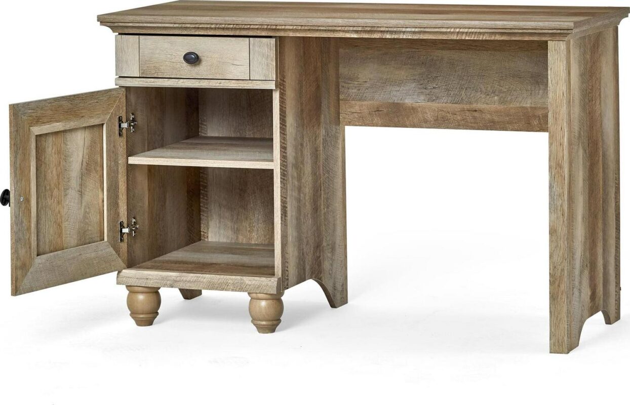 Better Homes and Gardens Crossmill Desk, Lintel Oak Finish - Image 7