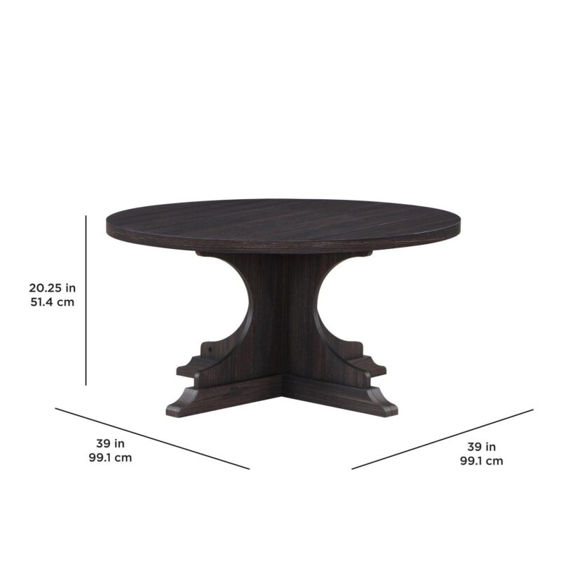 Better Homes and Gardens Canton Coffee Table, Tobacco Oak Finish - Image 2