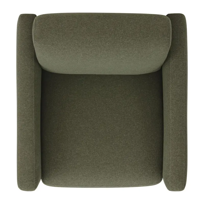 Better Homes and Gardens Reading Push Back Recliner, Olive - Image 9