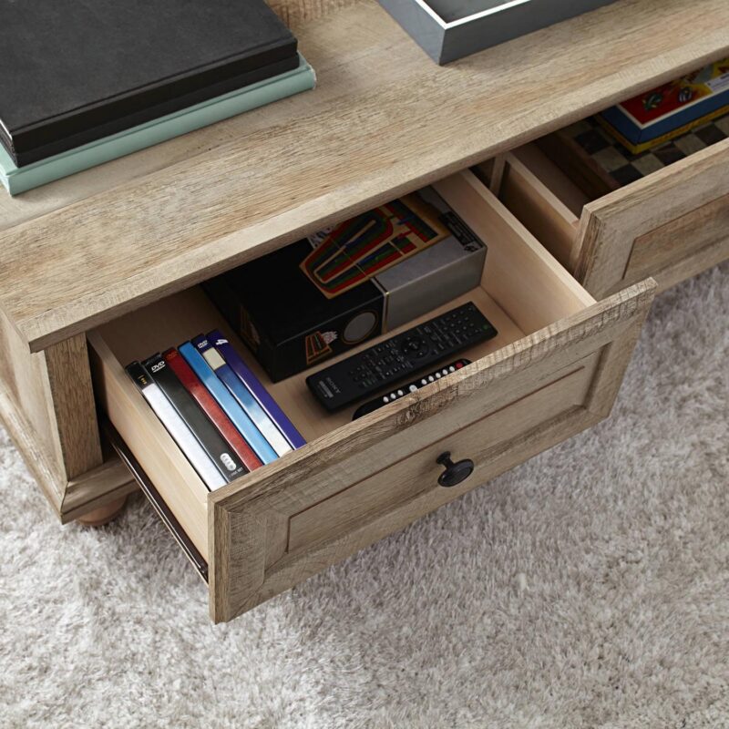 Better Homes and Gardens Crossmill Coffee Table, Weathered Finish - Image 3