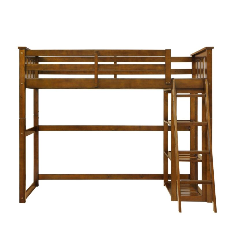 Better Homes and Gardens Kane Twin Loft Bed, Espresso - Image 5