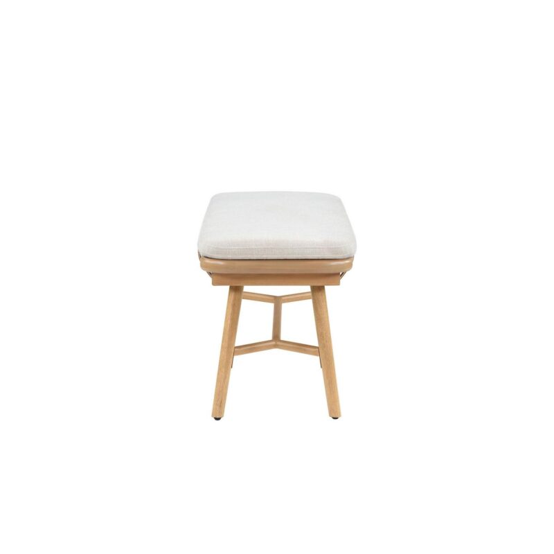 Better Homes and Gardens Springwood Dining Bench, Natural Finish - Image 10
