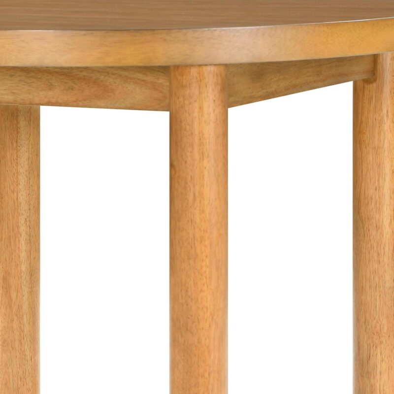 Better Homes and Gardens Adlin 39.125  Round Dining Table, Light Honey - Image 4