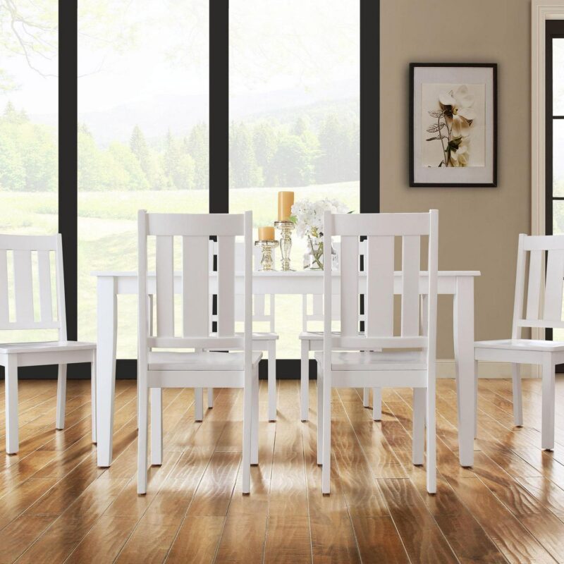 Better Homes and Gardens Bankston Dining Table, White - Image 7