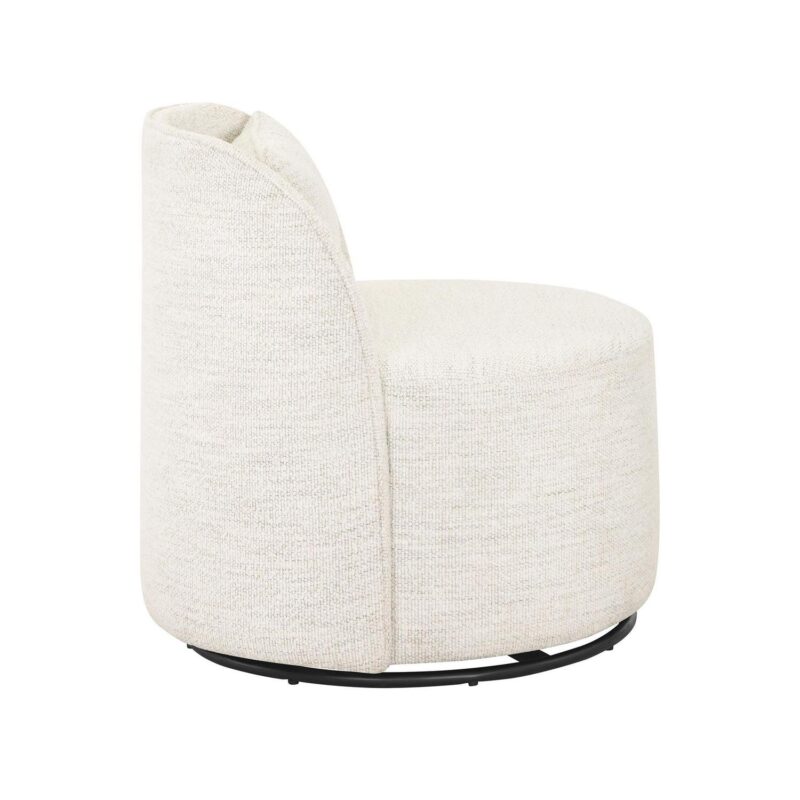 Better Homes and Gardens Juliet Modern Arch Swivel Chair, Cream Boucle - Image 4
