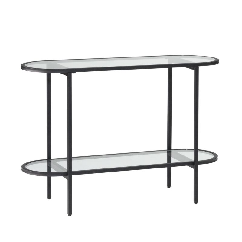 Better Homes and Gardens Nola Console Table, Black Finish - Image 4
