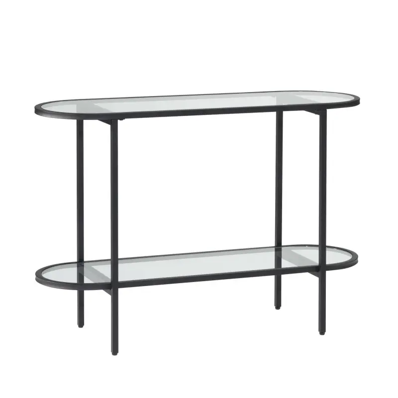 Better Homes and Gardens Nola Console Table, Black Finish - Image 4
