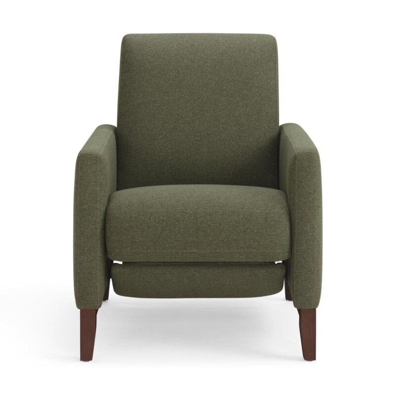Better Homes and Gardens Reading Push Back Recliner, Olive - Image 4